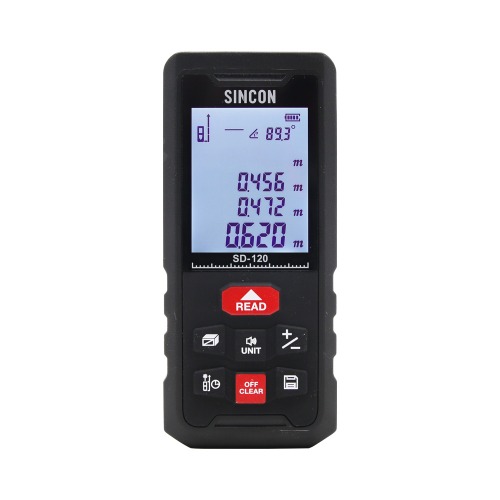 SINCON 레이저거리측정기 SD-120 /신콘 SD120 거리측정 최대 120m